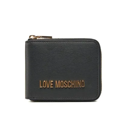 Zdjęcie LOVE MOSCHINO Mały Portfel Damski JC5639PP1MLD0000 Czarny