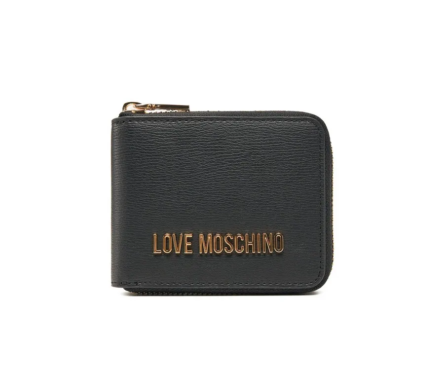 obrazek 1 LOVE MOSCHINO Mały Portfel Damski JC5639PP1MLD0000 Czarny