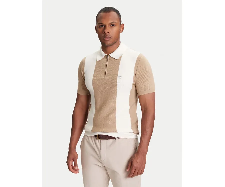 obrazek 1 Guess Sweter M5YR11 Z3OE2 Beżowy Regular Fit