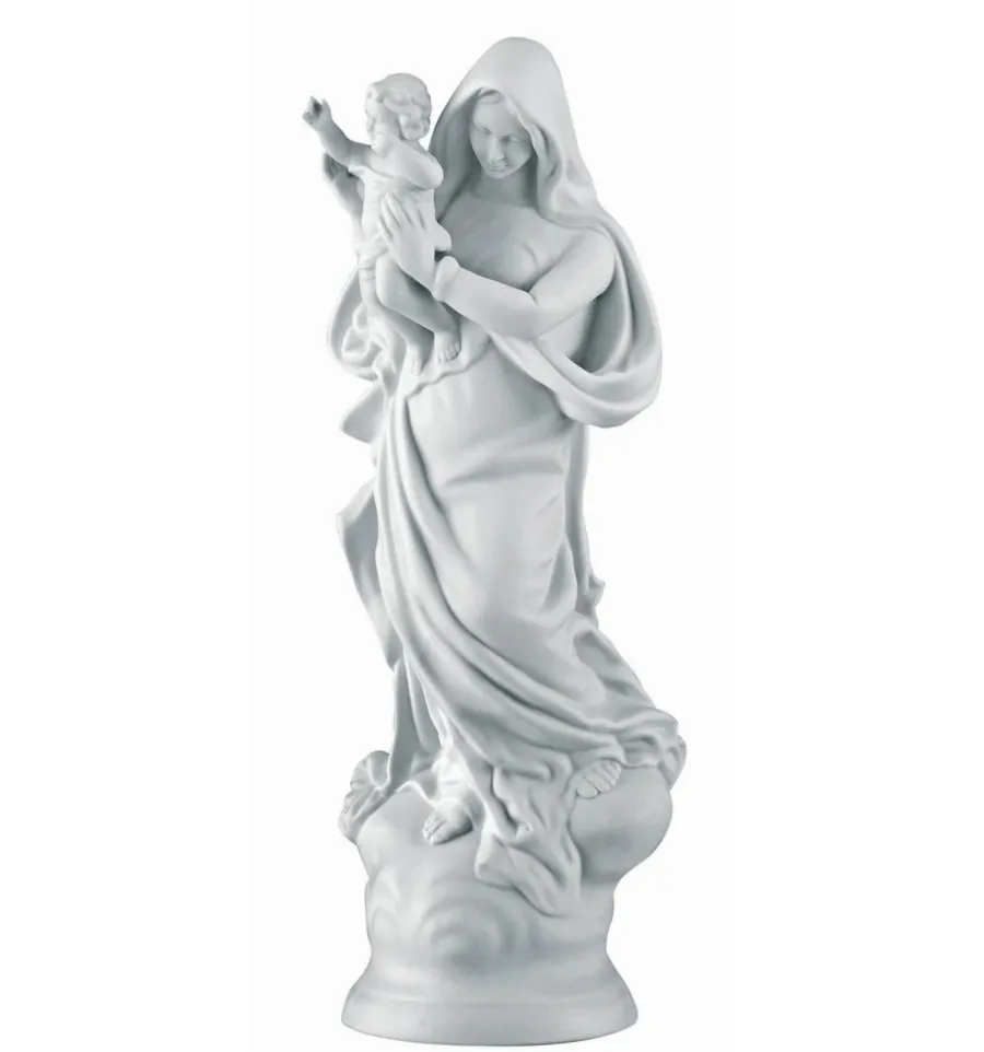 obrazek 1 Ozdobna rzeźba Lady Apresentação wykonana z porcelany - Vista Alegre
