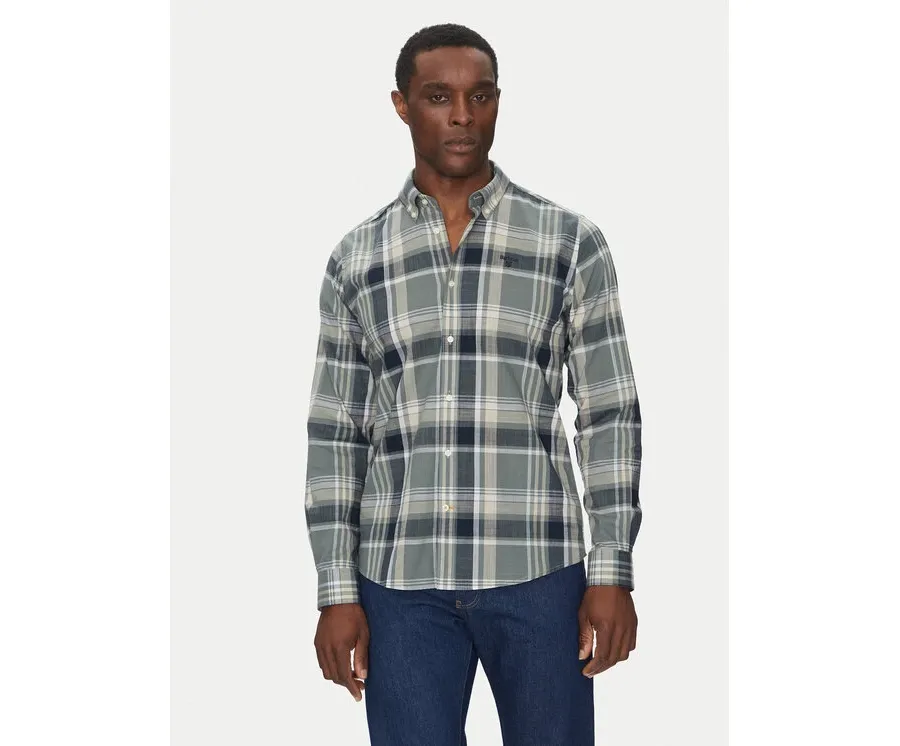 obrazek 1 Barbour Koszula Kidd MSH5295TE31 Zielony Tailored Fit