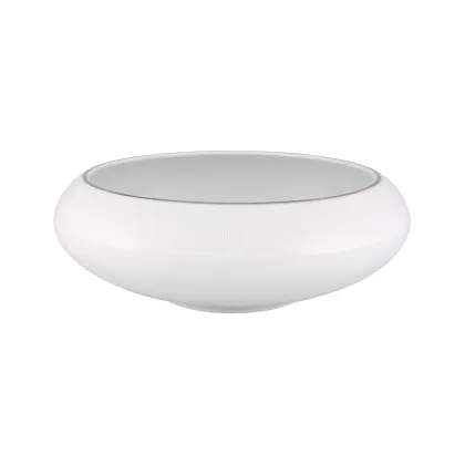 Zdjęcie Biała duża miska na sałatki Eternal z białym subtelnym motywem - Vista Alegre