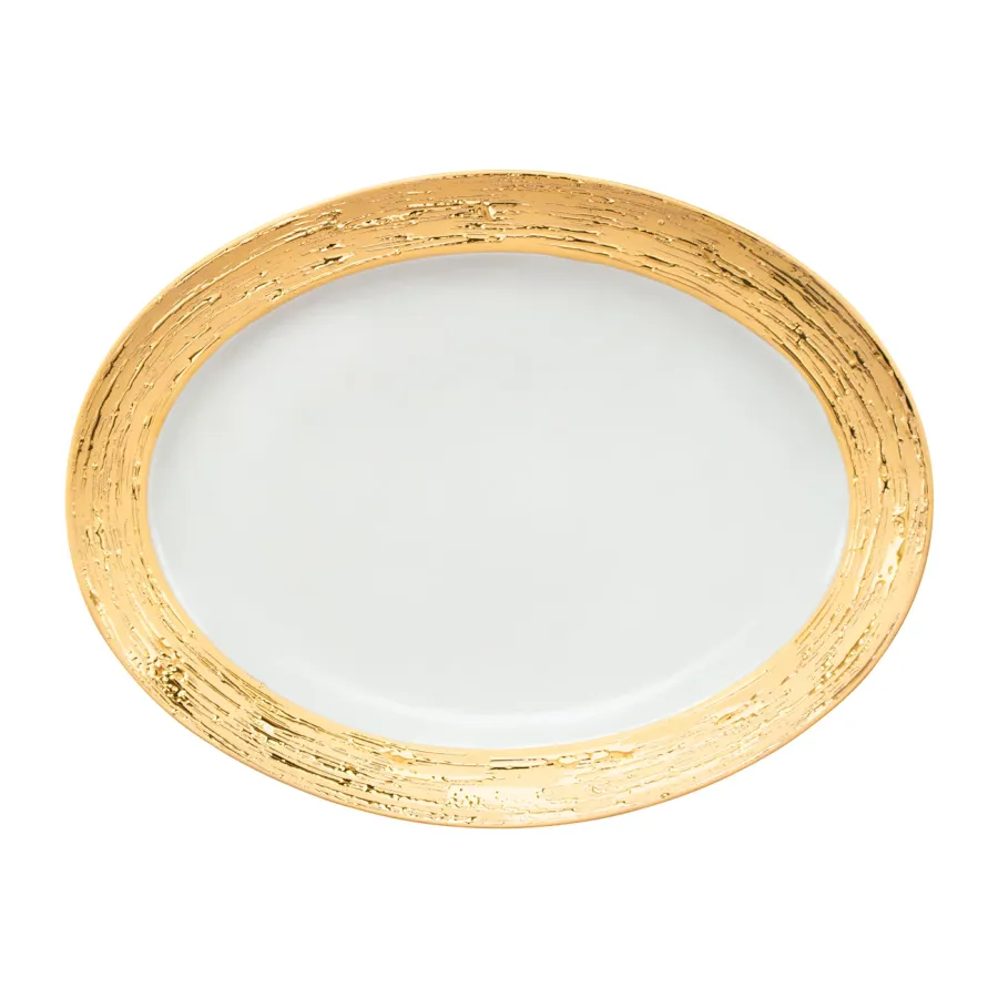 obrazek 1 Elegancki owalny półmisek 35 cm prosto z Portugalii - Porcel