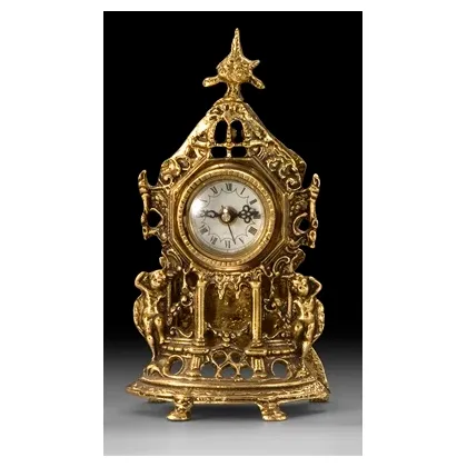 Picture A large bronze clock