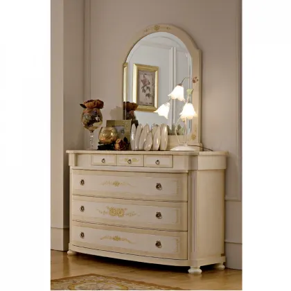 Zdjęcie Wyjątkowa włoska komoda do sypialni w stylu barokowym
