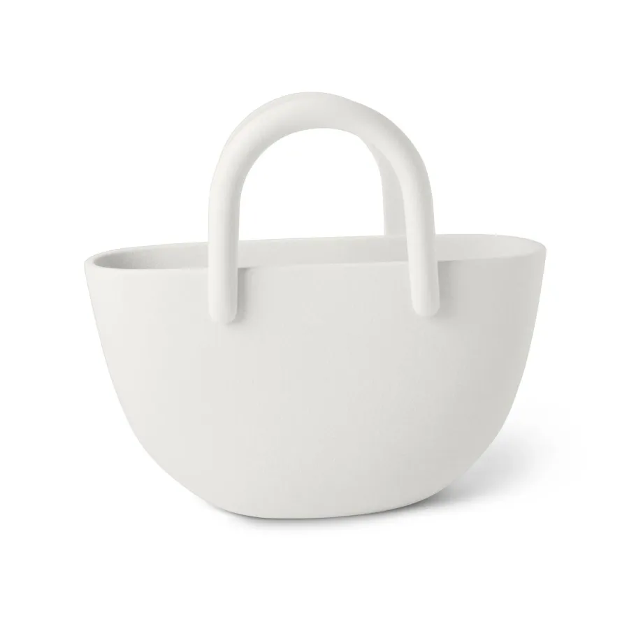 obrazek 1 Unikalny wazon ceramiczny w kształcie torby