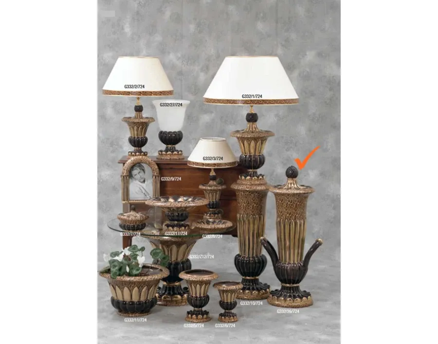 obrazek 1 Duży interesujący ceramiczny wazon