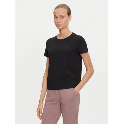 Zdjęcie 4F T-Shirt 4FWAW24TTSHF1650 Czarny Regular Fit