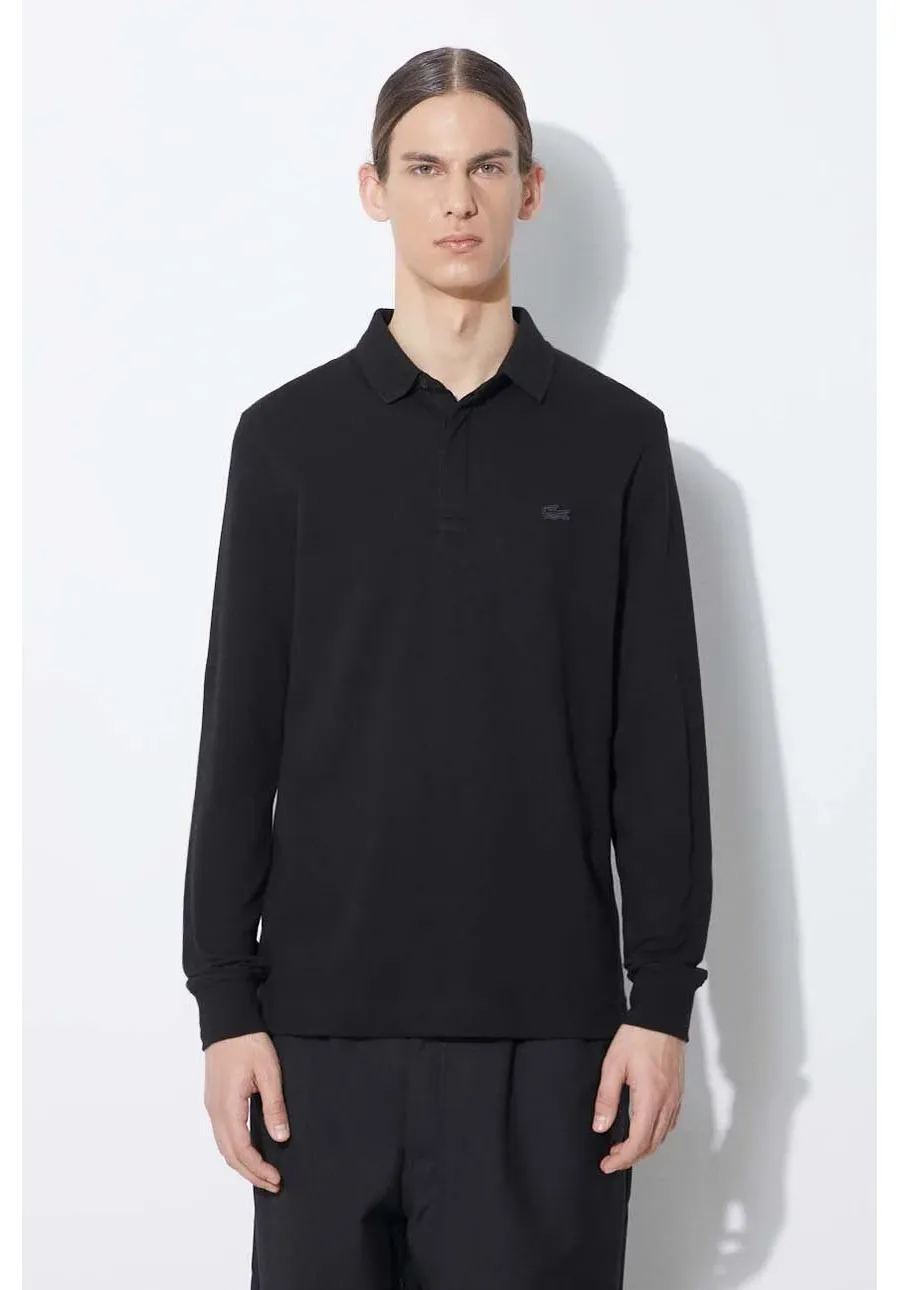 obrazek 1 Lacoste longsleeve kolor czarny PH2481