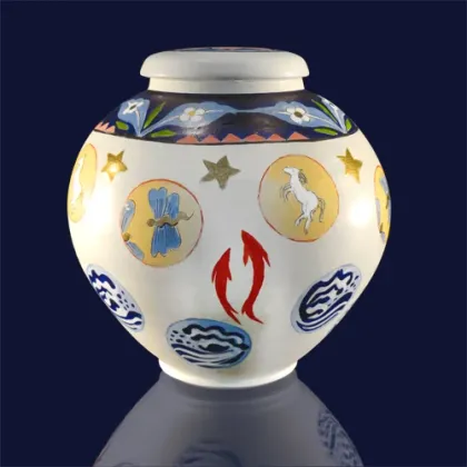 Zdjęcie Oryginalny wazon z ceramiki na szczęście - fantastyczny prezent na różne okazje