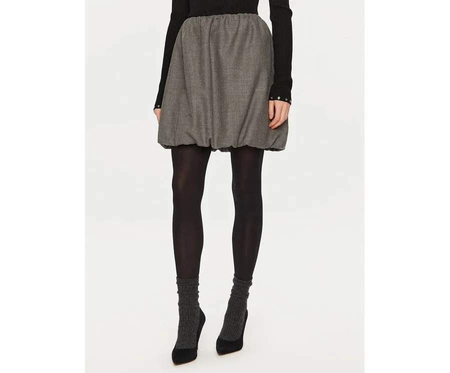 obrazek 1 Herskind Spódnica mini Evans 5391140 Szary Regular Fit