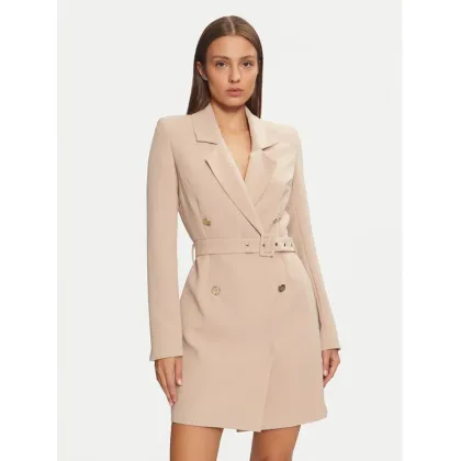 Zdjęcie Guess Sukienka koktajlowa Leonie W4BK46 WGLO2 Beżowy Regular Fit