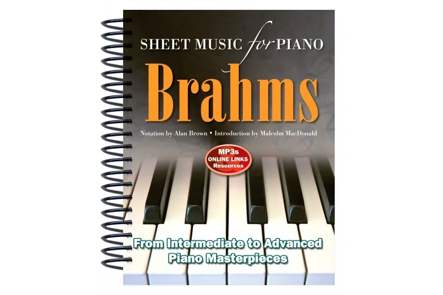 obrazek 1 Książka Brahms: Nuty na fortepian - Flame Tree Publishing