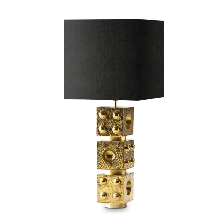 obrazek 1 Trzyelementowa ceramiczna podstawa lampy H.95xL.40xP.40 cm