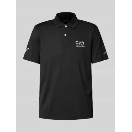 Zdjęcie Koszulka polo o kroju slim fit z nadrukiem z logo