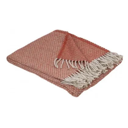 Zdjęcie Oryginalny koc Feroe w kratę 130x170 cm