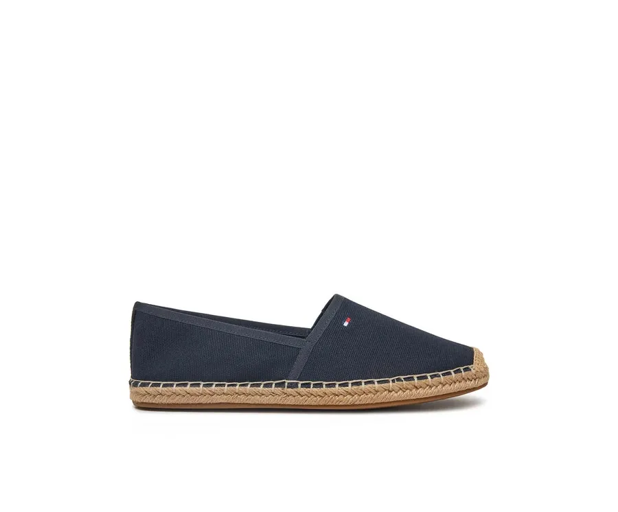 obrazek 1 Tommy Hilfiger Espadryle Flag Canvas Espadrille FW0FW08541 Granatowy