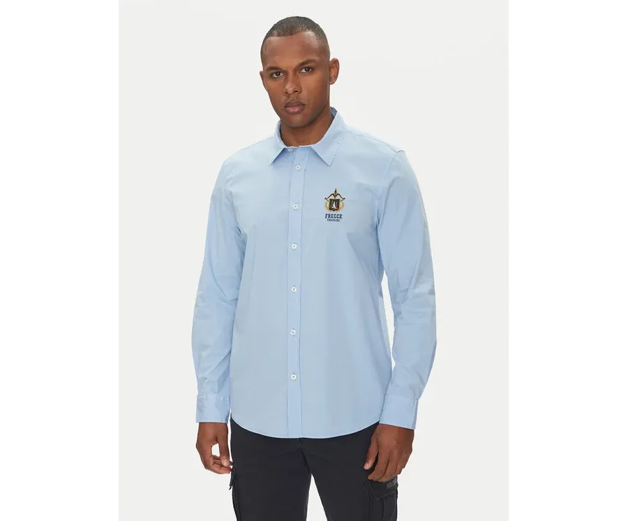 obrazek 1 Aeronautica Militare Koszula 251CA1261CT3288 Błękitny Regular Fit