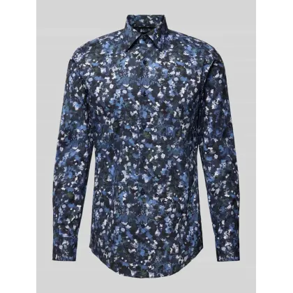 Zdjęcie Koszula biznesowa o kroju slim fit z kołnierzykiem typu kent model ‘Hank’