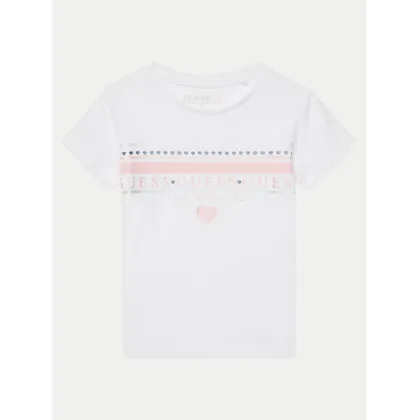 Zdjęcie Guess T-Shirt K5GI00 K6YW4 Biały Regular Fit