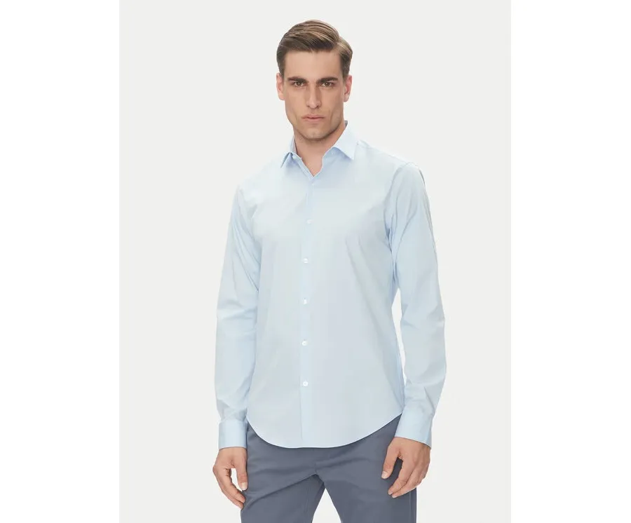 obrazek 1 Calvin Klein Koszula Essential LV019EU000 Błękitny Slim Fit