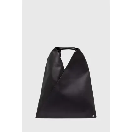 Zdjęcie MM6 Maison Margiela torebka skórzana kolor czarny S54WD0043