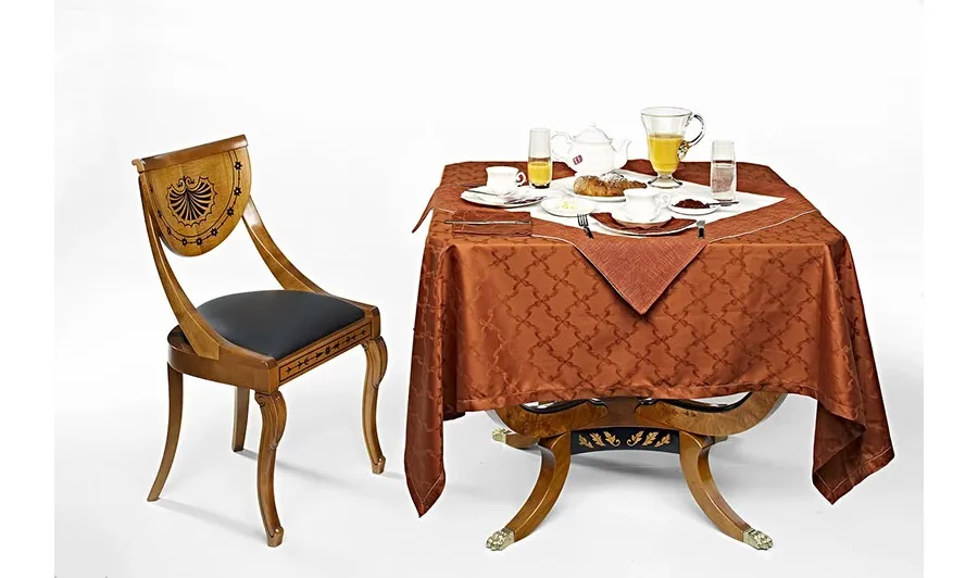 picture 6 Exclusive table for the living room Biedermaier – board games 