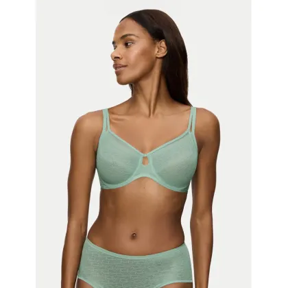 Zdjęcie Triumph Biustonosz z fiszbiną Signature Sheer 10215906 Zielony