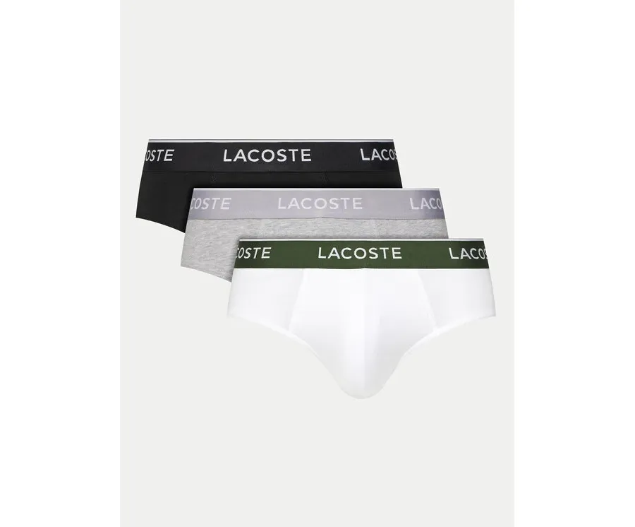 obrazek 1 Lacoste Komplet 3 par slipów 8H1293 Kolorowy