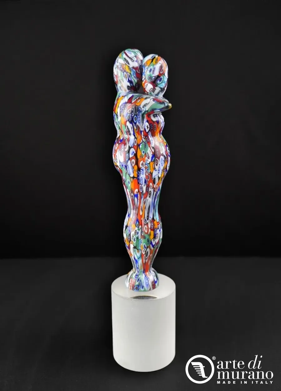 picture 1 Murano glass crystal lovers size M