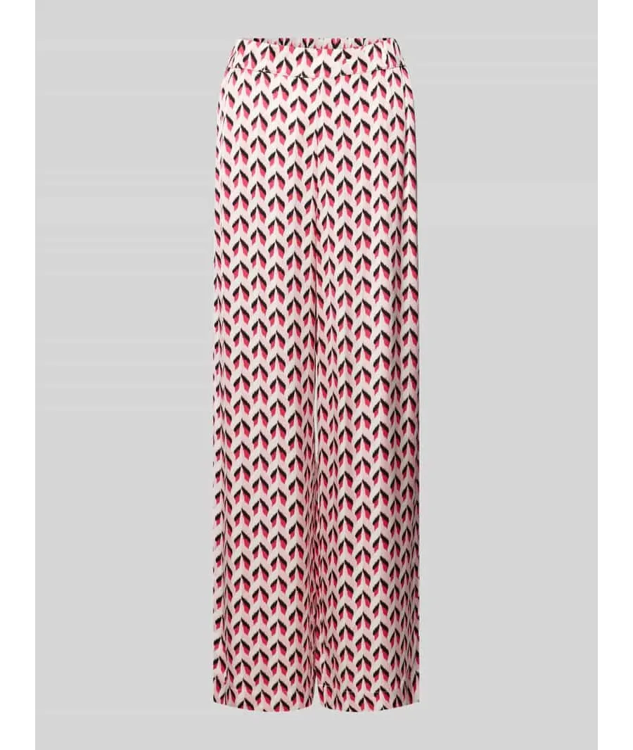 obrazek 1 Spodnie materiałowe z wiskozy z bocznymi, wpuszczanymi kieszeniami