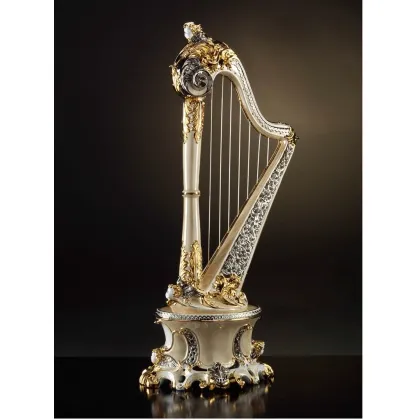 Picture Elegant apartment interior - ceramic harp