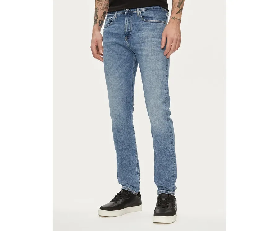 obrazek 1 Calvin Klein Jeans Jeansy J30J324848 Niebieski Skinny Fit