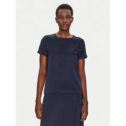 Zdjęcie ViCOLO Bluzka TD0007 Granatowy Relaxed Fit