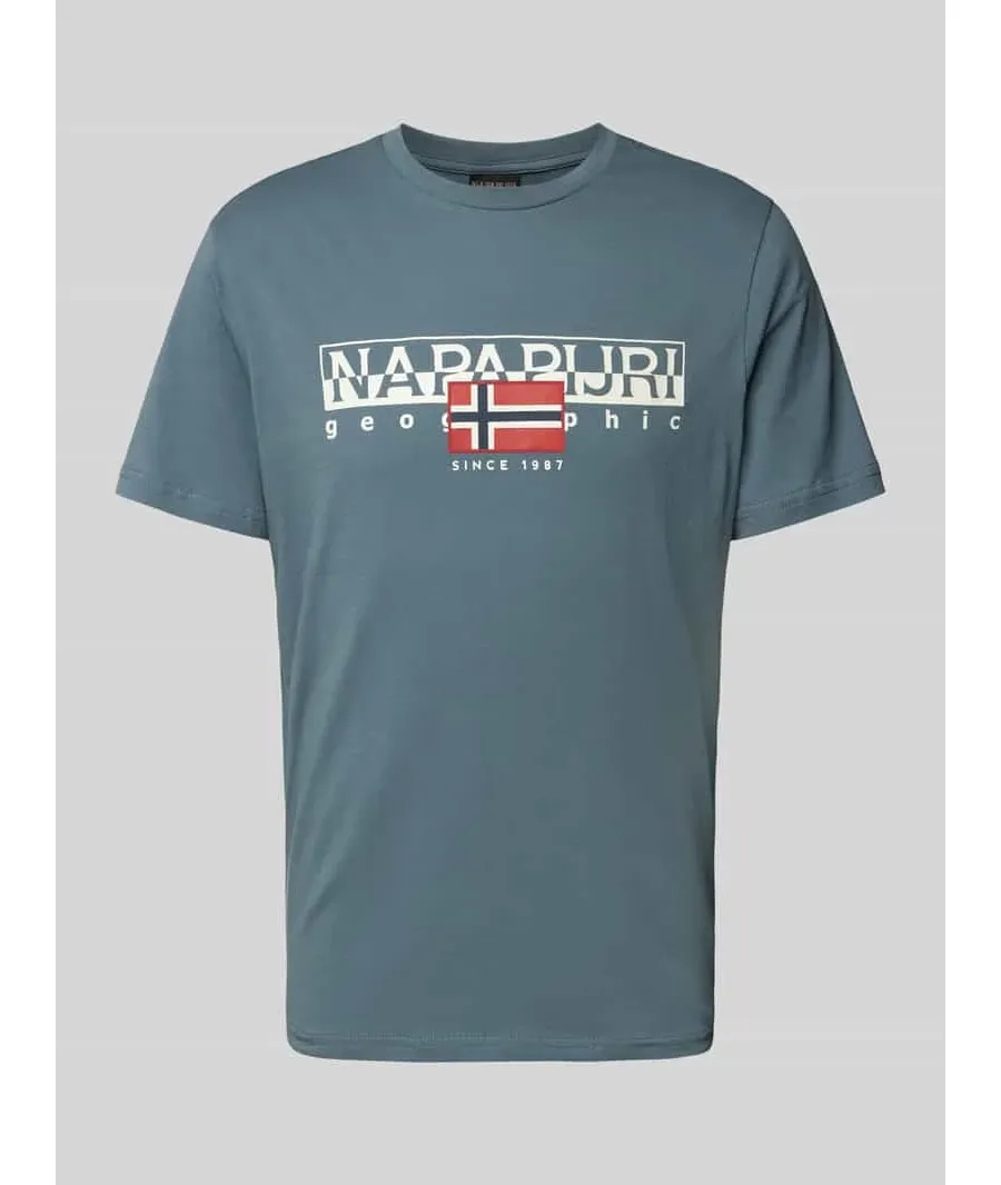 obrazek 1 T-shirt z nadrukiem z logo model ‘AYLMER’