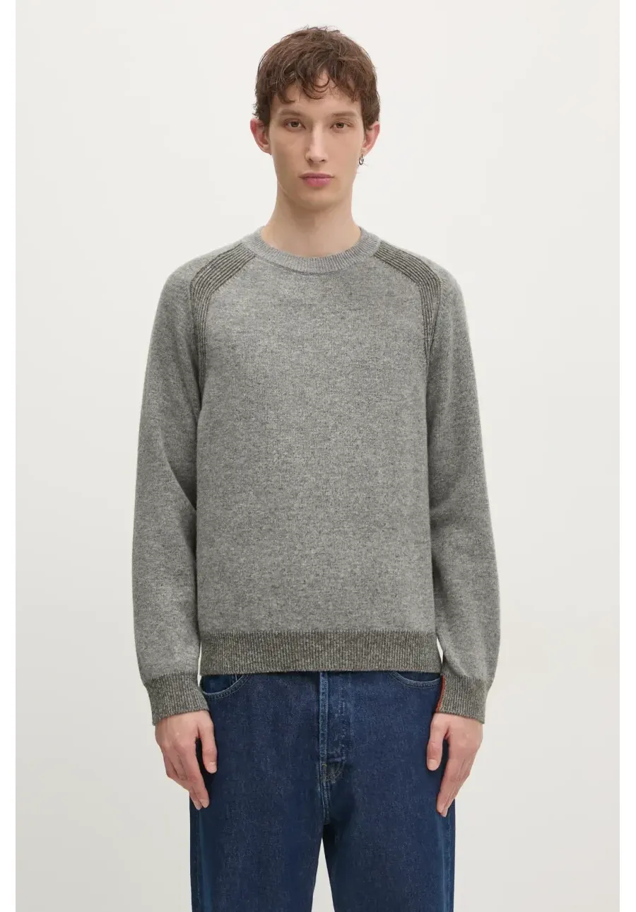 obrazek 1 Paul Smith sweter wełniany męski kolor szary M1R-246Z-P02585