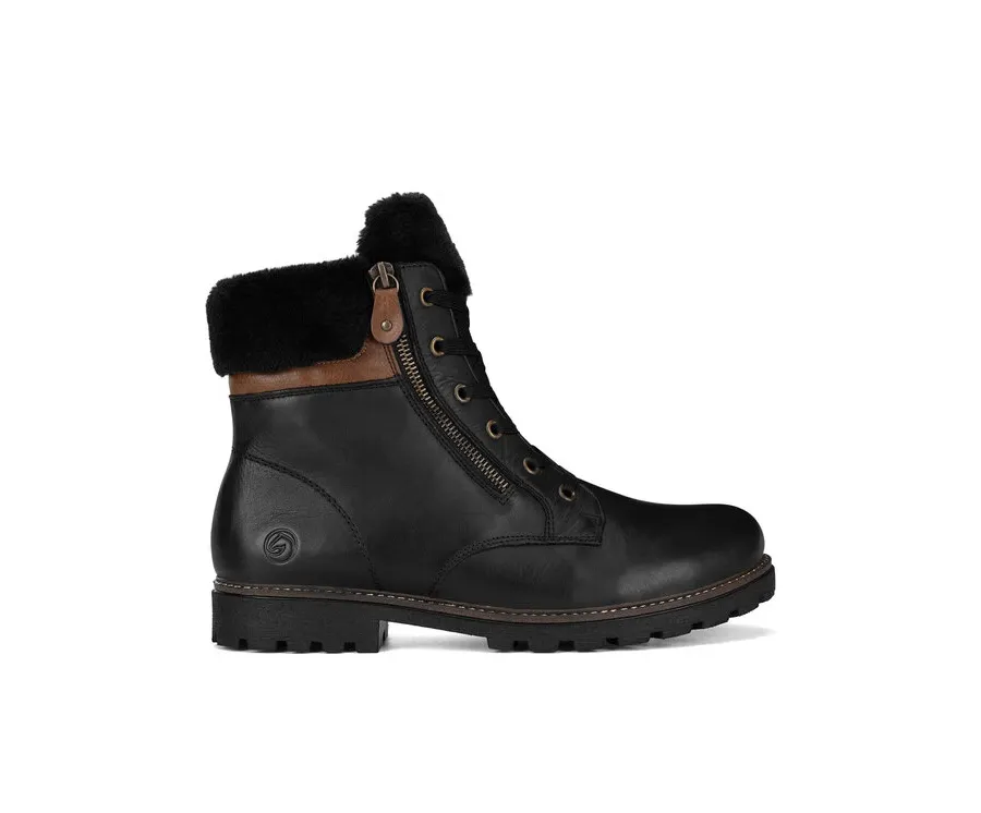 obrazek 1 Remonte Botki D8463-01 Czarny