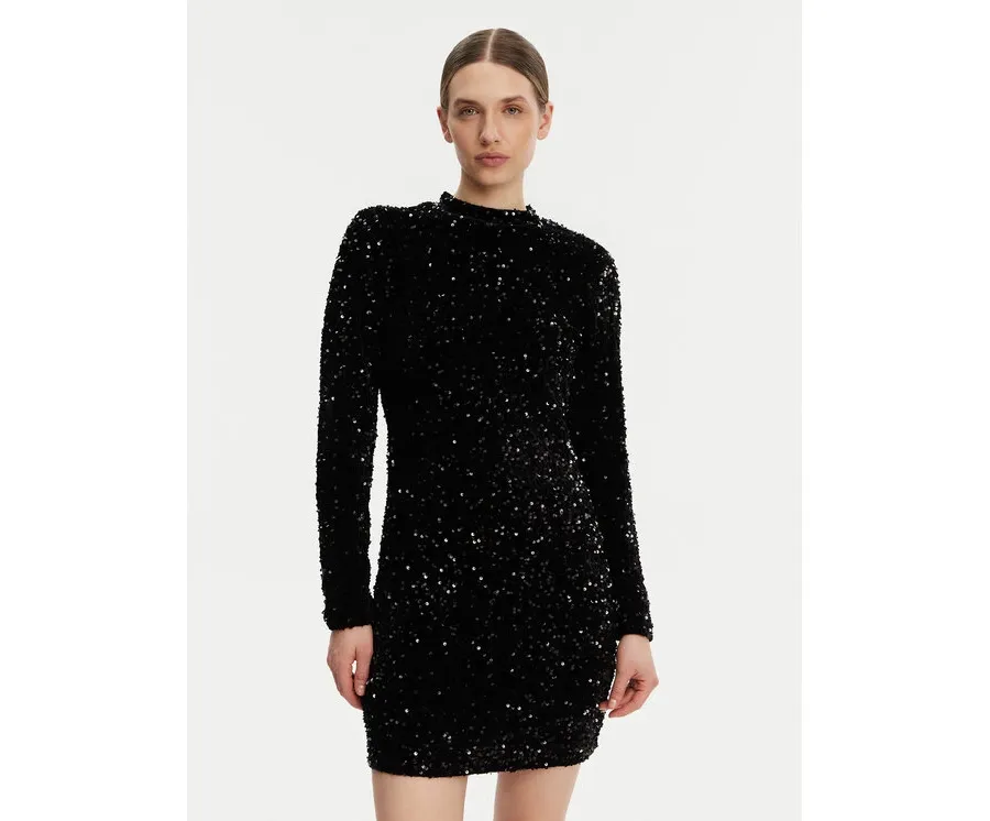 obrazek 1 DKNY Sukienka koktajlowa P4ID6XQY Czarny Regular Fit