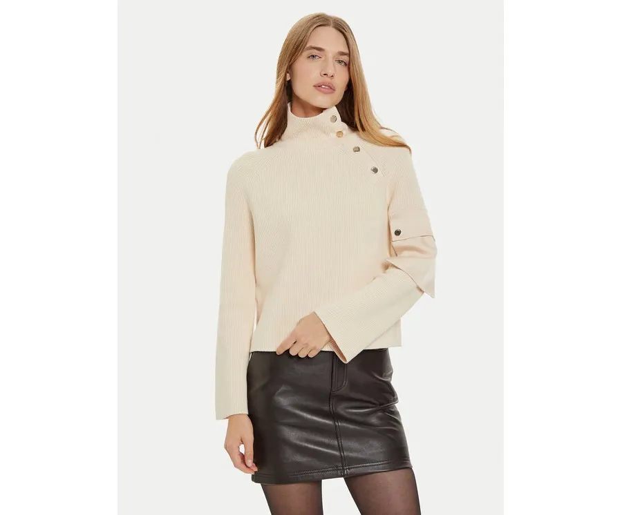 obrazek 1 Liu Jo Golf WF4475 MS99E Beżowy Regular Fit