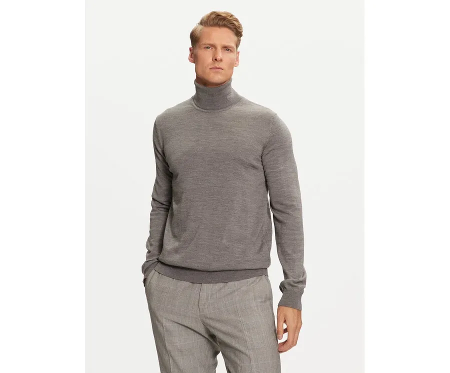 obrazek 1 Hugo Golf San Thomas-M 50474174 Szary Slim Fit HUGO
