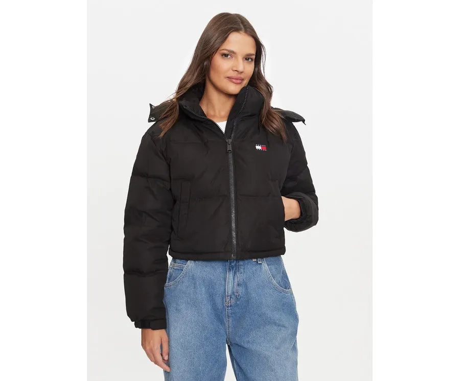 obrazek 1 Tommy Jeans Kurtka puchowa Alaska DW0DW19687 Czarny Regular Fit
