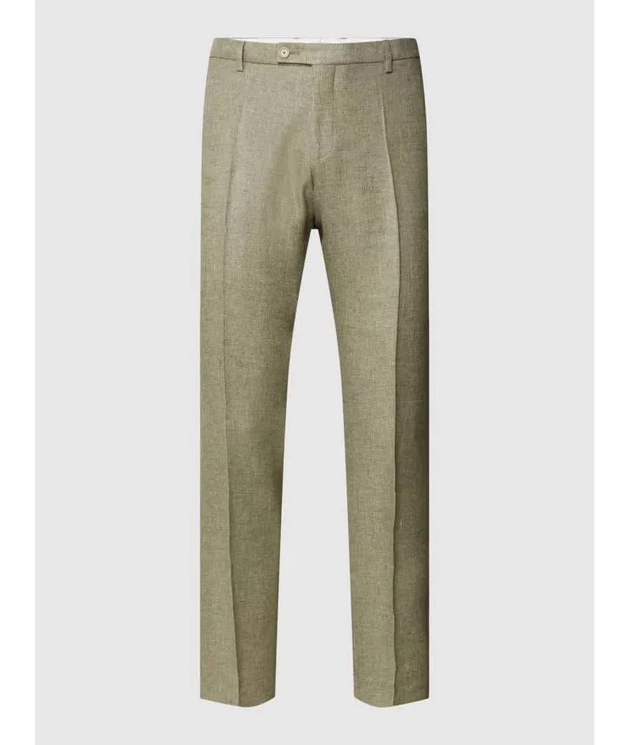 obrazek 1 Chinosy o kroju slim fit z fakturowanym wzorem model ‘Paco’