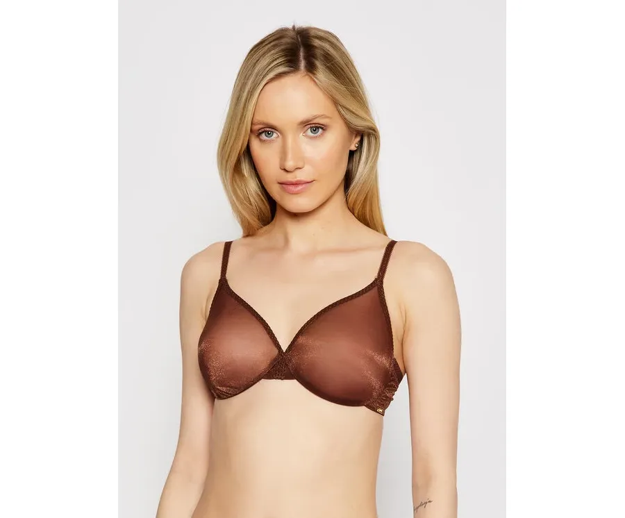 obrazek 1 Gossard Biustonosz z fiszbiną Glossies Sheer Moulded 6271 Brązowy