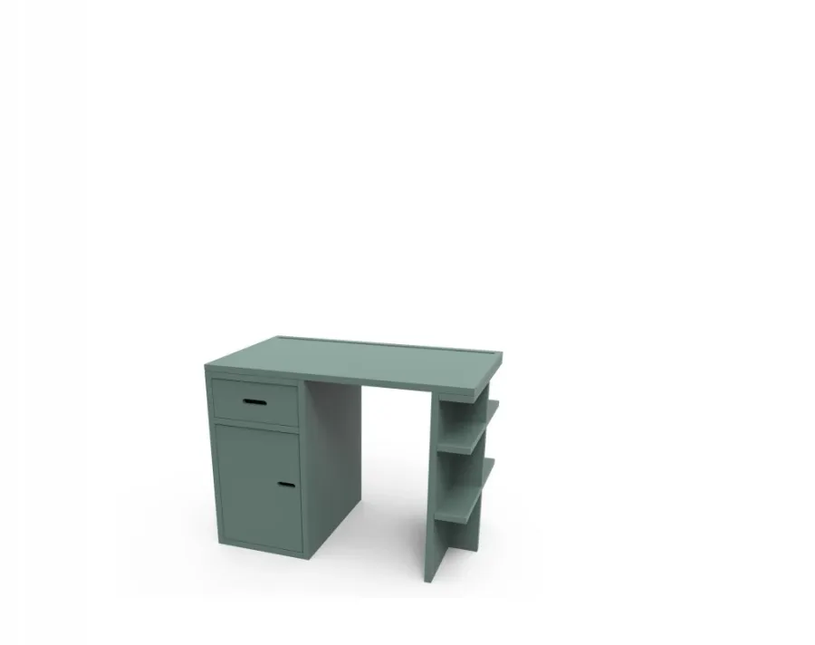 obrazek 3 Indywidualne biurko z prostym blatem do 240 cm MADAKET - Mathy by Bols
