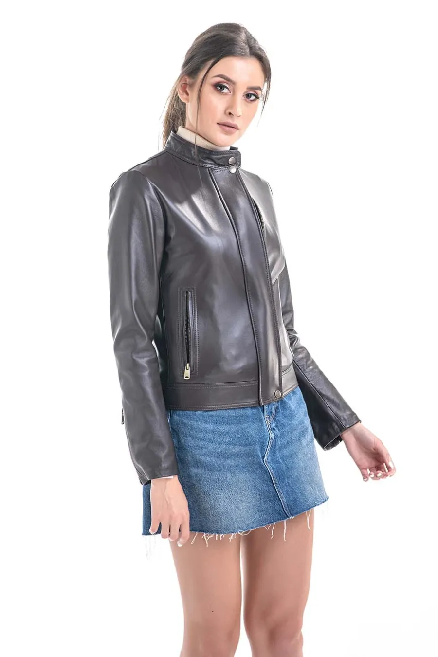 picture 6 Stylish short sheepskin jacket - A&A Vesa