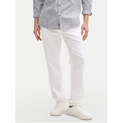 Zdjęcie Tom Tailor Spodnie materiałowe 1044716 Biały Regular Fit