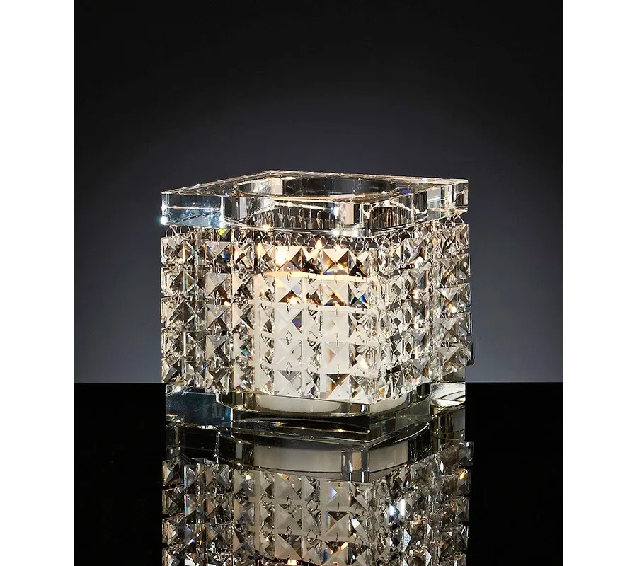 picture 1 Beautiful candlestick decorated with crystals by VG design