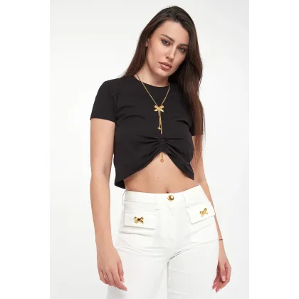 Zdjęcie T-shirt damski ELISABETTA FRANCHI Elisabetta Franchi