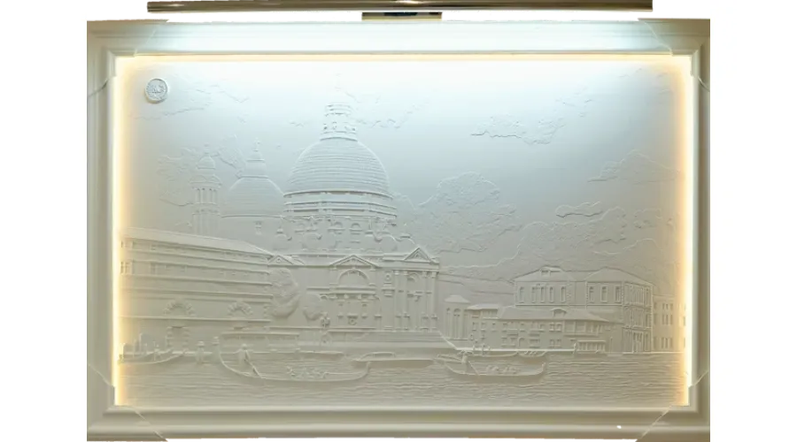 obrazek 2 Płaskorzeźba Obraz 140cm ×90cm ×3cm. Wenecja 01.
