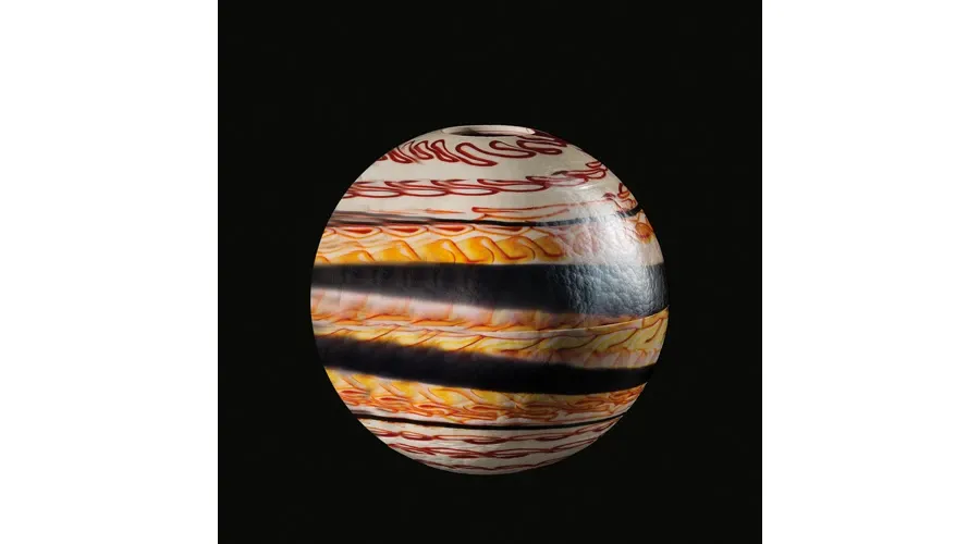obrazek 1 Wzorzysty okrągły wazon z Włoch